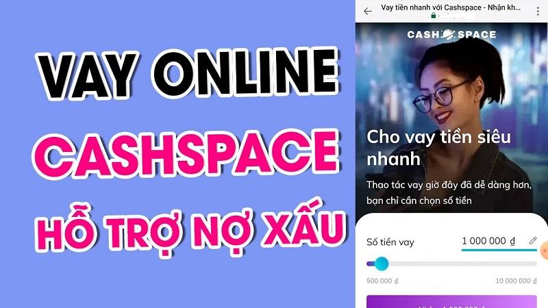 Hình ảnh minh họa giao diện ứng dụng Cashspace