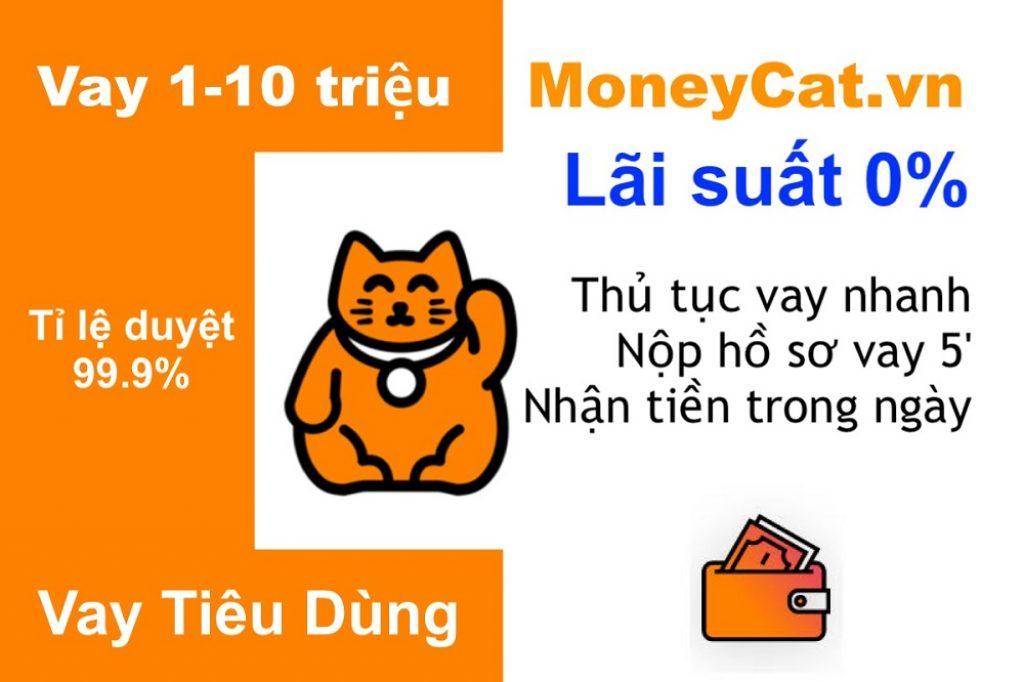 Giao diện ứng dụng MoneyCat